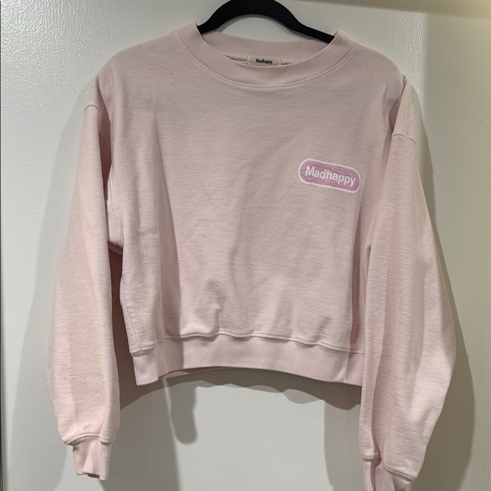Madhappy Pink Crewneck Sweatshirt